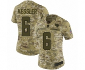 Women's Nike Jacksonville Jaguars #6 Cody Kessler Limited Camo 2018 Salute to Service NFL Jersey