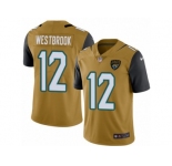 Youth Nike Jacksonville Jaguars #12 Dede Westbrook Limited Gold Rush NFL Jersey