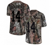 Youth Nike Jacksonville Jaguars #14 Justin Blackmon Camo Rush Realtree Limited NFL Jersey