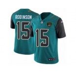 Youth Nike Jacksonville Jaguars #15 Allen Robinson Vapor Untouchable Limited Teal Green Team Color NFL Jersey