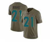 Youth Nike Jacksonville Jaguars #21 A.J. Bouye Olive Stitched NFL Limited 2017 Salute to Service Jersey