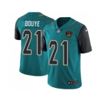 Youth Nike Jacksonville Jaguars #21 A.J. Bouye Teal Green Team Color Stitched NFL Vapor Untouchable Limited Jersey