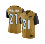 Youth Nike Jacksonville Jaguars #21 Prince Amukamara Limited Gold Rush NFL Jersey