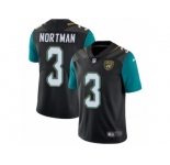 Youth Nike Jacksonville Jaguars #3 Brad Nortman Vapor Untouchable Limited Black Alternate NFL Jersey