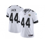 Youth Nike Jacksonville Jaguars #44 Myles Jack White Stitched NFL Vapor Untouchable Limited Jersey