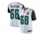 Youth Nike Jacksonville Jaguars #68 Earl Watford White Vapor Untouchable Limited Player NFL Jersey