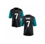 Youth Nike Jacksonville Jaguars #7 Chad Henne Game Black NFL Jersey