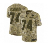 Youth Nike Jacksonville Jaguars #74 Cam Robinson Limited Camo 2018 Salute to Service NFL Jersey