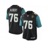 Youth Nike Jacksonville Jaguars #76 Branden Albert Limited Black Alternate NFL Jersey