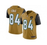 Youth Nike Jacksonville Jaguars #84 Keelan Cole Limited Gold Rush Vapor Untouchable NFL Jersey