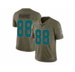 Youth Nike Jacksonville Jaguars #88 Allen Hurns Limited Olive 2017 Salute to Service NFL Jersey