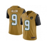 Youth Nike Jacksonville Jaguars #9 Brandon Allen Limited Gold Rush NFL Jersey