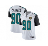 Youth Nike Jacksonville Jaguars #90 Stefan Charles White Vapor Untouchable Limited Player NFL Jersey