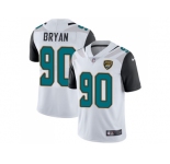 Youth Nike Jacksonville Jaguars #90 Taven Bryan White Stitched NFL Vapor Untouchable Limited Jersey