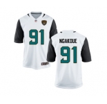 Youth Nike Jacksonville Jaguars #91 YAnnick Ngakoue White NFL Jersey