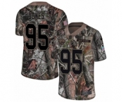 Youth Nike Jacksonville Jaguars #95 Abry Jones Camo Rush Realtree Limited NFL Jersey