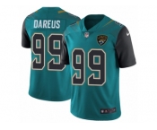 Youth Nike Jacksonville Jaguars #99 Marcell Dareus Teal Green Team Color Vapor Untouchable Limited Player NFL Jersey