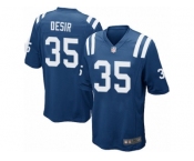 Men Nike Indianapolis Colts #35 Pierre Desir Game Royal Blue Team Color NFL Jersey