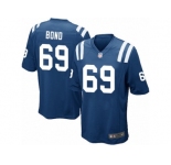 Men Nike Indianapolis Colts #69 Deyshawn Bond Game Royal Blue Team Color NFL Jersey