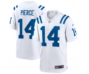 Men's Indianapolis Colts #14 Alec Pierce Limited White Vapor Jersey