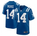 Men's Indianapolis Colts #14 Alec Pierce Nike Royal 2026 Official NFL Game Jersey