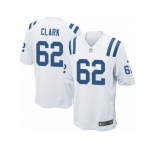 Men's Nike Indianapolis Colts #62 Le'Raven Clark Game White NFL Jersey