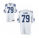 Men's Nike Indianapolis Colts #79 Le'Raven Clark Game White NFL Jersey