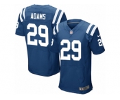 Men's Nike Indianapolis Colts #29 Malik Hooker Elite Royal Blue Team Color NFL Jersey