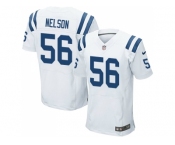 Nike Indianapolis Colts #56 Quenton Nelson White Men Stitched NFL Elite Jersey