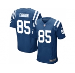 Nike Indianapolis Colts #85 Eric Ebron Royal Blue Team Color Men Stitched NFL Elite Jersey