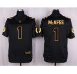 nike nfl jerseys indianapolis colts #1 mcafee black gold collection[Elite]