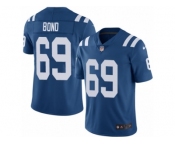 Men Nike Indianapolis Colts #69 Deyshawn Bond Royal Blue Team Color Vapor Untouchable Limited Player NFL Jersey