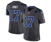 Men's Indianapolis Colts #17 Daniel Jones Dark Gray 2026 F.U.S.E. Rivalries Collection Limited Football Stitched Jersey