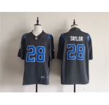 Men's Indianapolis Colts #28 Jonathan Taylor Dark Gray 2026 Rivalries Collection Limited Football Stitched Jersey