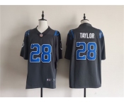 Men's Indianapolis Colts #28 Jonathan Taylor Dark Gray 2026 Rivalries Collection Limited Football Stitched Jersey