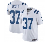 Men's Indianapolis Colts #37 Daniel Scott White 2025 Vapor Limited Football Stitched Jersey