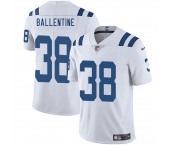 Men's Indianapolis Colts #38 Corey Ballentine White 2025 Vapor Limited Football Stitched Jersey