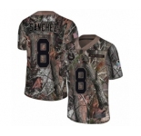 Men's Indianapolis Colts #8 Rigoberto Sanchez Limited Camo Rush Realtree Football Jersey