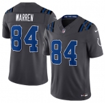 Men's Indianapolis Colts #84 Tyler Warren Dark Gray2026 F.U.S.E. Rivalries Collection Limited Football Stitched Jersey