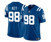 Men's Indianapolis Colts #98 Arden Key Blue 2026 F.U.S.E. Vapor Limited Football Stitched Jersey