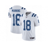 Men's Nike Indianapolis Colts #18 Peyton Manning Vapor Untouchable Limited White NFL Jersey