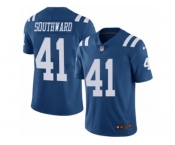 Men's Nike Indianapolis Colts #41 Dezmen Southward Limited Royal Blue Rush NFL Jersey