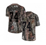 Men's Nike Indianapolis Colts #74 Anthony Castonzo Limited Camo Rush Realtree NFL Jersey