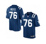 Men's Nike Indianapolis Colts #76 Joe Reitz Limited Royal Blue Team Color NFL Jersey