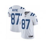Men's Nike Indianapolis Colts #87 Reggie Wayne Vapor Untouchable Limited White NFL Jersey