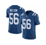 Nike Indianapolis Colts #56 Quenton Nelson Royal Blue Team Color Men Stitched NFL Vapor Untouchable Limited Jersey