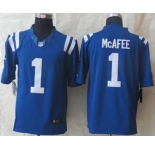 nike nfl jerseys indianapolis colts #1 mcafee blue[nike limited]
