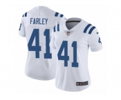 Women Nike Indianapolis Colts #41 Matthias Farley White Vapor Untouchable Limited Player NFL Jersey