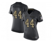 Women Nike Indianapolis Colts #44 Antonio Morrison Limited Black 2016 Salute to Service NFL Jersey