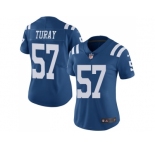 Women Nike Indianapolis Colts #57 Kemoko Turay Royal Blue Stitched NFL Limited Rush Jersey